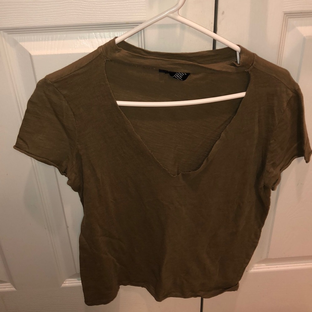 Forever 21 V-Neck Shirt